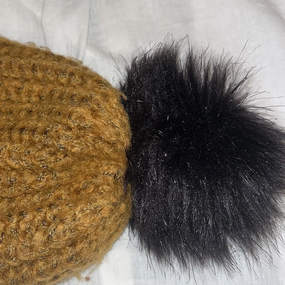 IRuyi beanie rust & brown/ one size